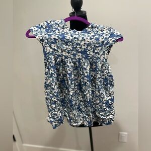 Ralph Lauren blue floral dress